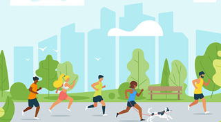 วิ่งออกกำลังกาย