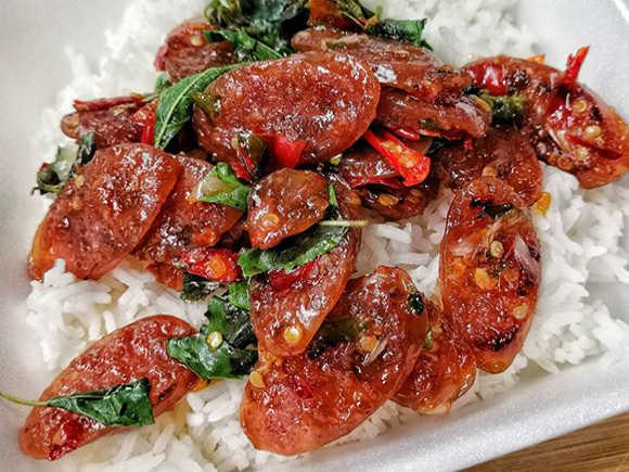 สูตรผัดกะเพรากุนเชียง อาหารตามสั่งรสแซ่บ อร่อยง่ายเซฟงบ