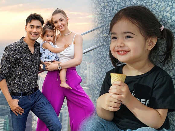 ส่องความน่ารัก น้องวาเลนติน่า ลูกสาวพ่อเอส ยิ้มน่าเอ็นดู อู้หูวว.. คุณแม่ก็สวย !