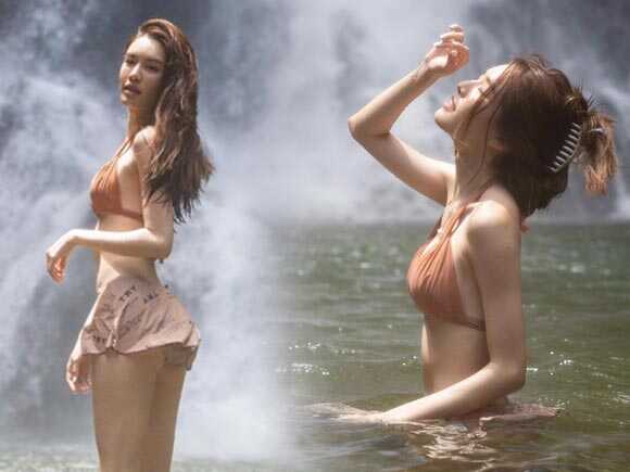 เกรซ กาญจน์เกล้า นุ่งบิกินี่เล่นน้ำตก เซ็กซี่ใกล้ชิดธรรมชาติ สวยสะกดละสายตาไม่ได้