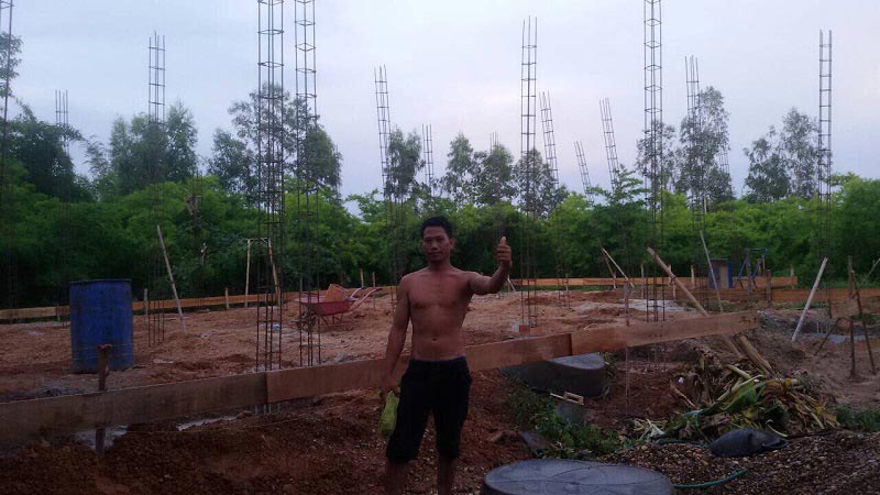 แบบบ้านชั้นเดียว 6 ห้องนอน