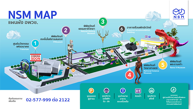 FUTURIUM ศูนย์นวัตกรรมแห่งอนาคต แผนที่
