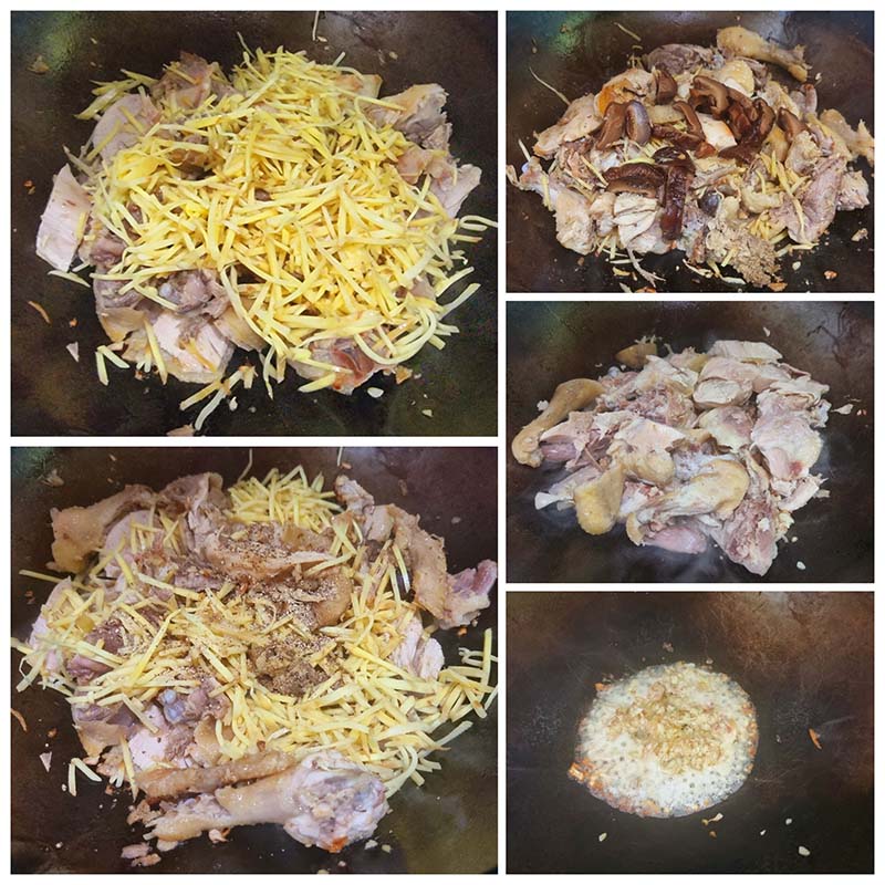 ไก่รวนขิง