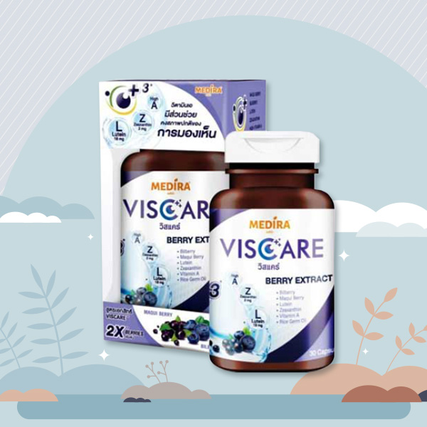 วิตามินบำรุงสายตา Medira Viscare