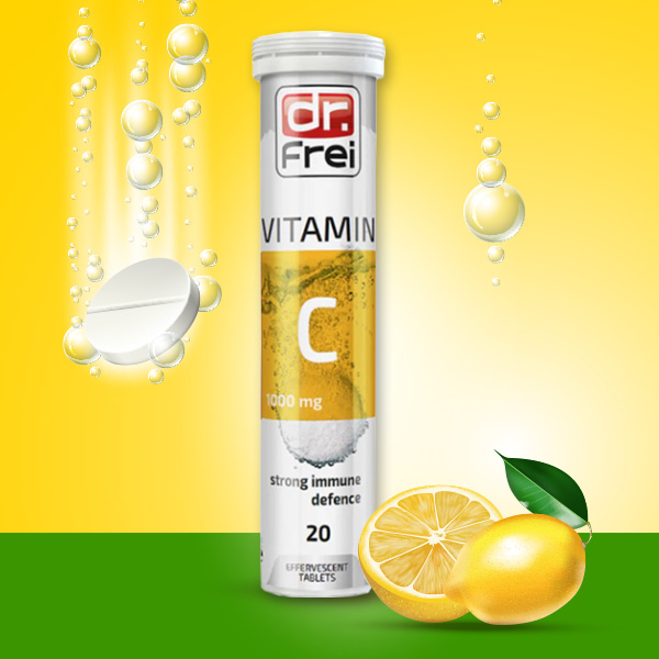 วิตามินซีเม็ดฟู่ Swiss Energy Dr.Frei Vitamin C