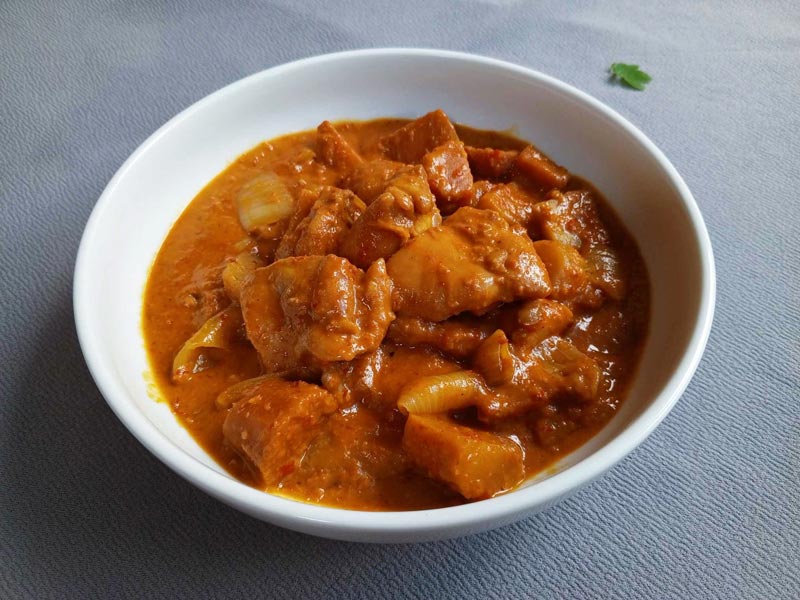 วิธีทำแกงกะหรี่ไก่