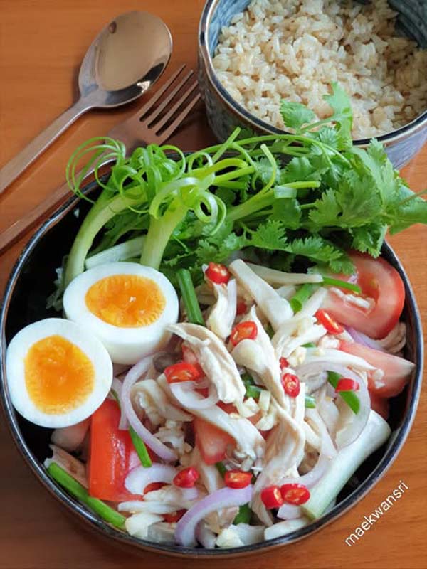 ยำเห็ด