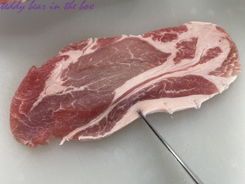 หมูผัดซอส