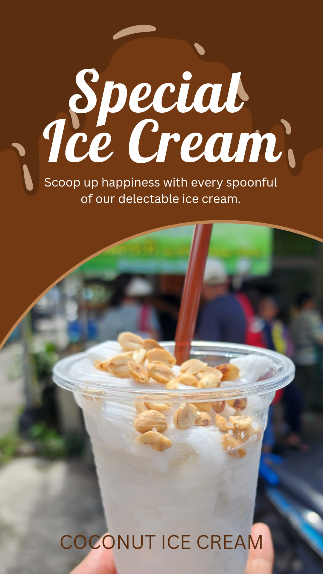 ไอศกรีมกะทิมะพร้าวน้ำหอม