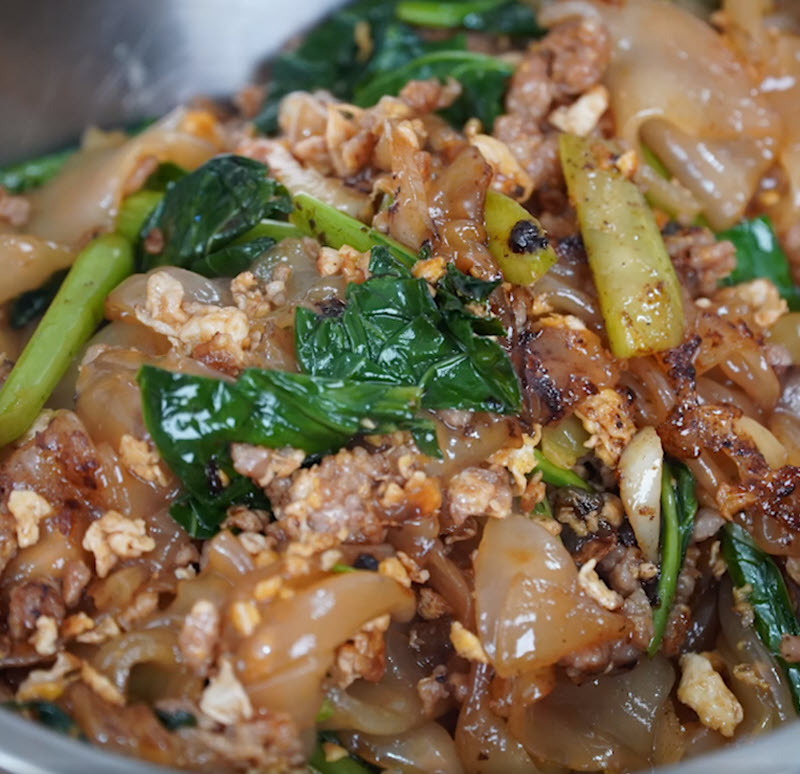 Stir-fried soy sauce