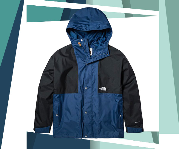 เสื้อกันหนาวผู้ชาย THE NORTH FACE รุ่น RAIN TOP JACKET - SHADY BLUE/TNF BLACK
