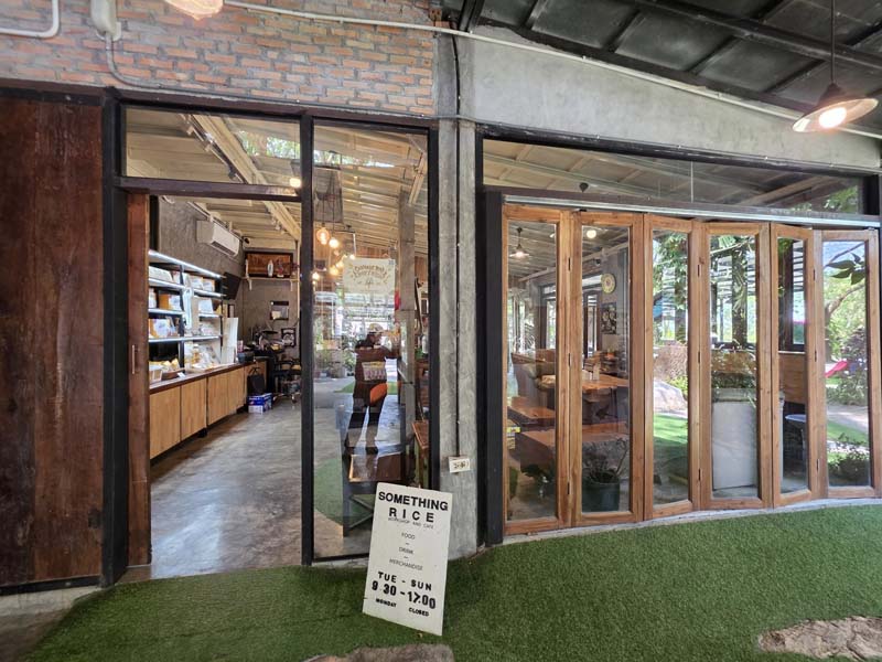 Something Rice Workshop & Cafe’ คาเฟ่ข้าว จ. เชียงราย