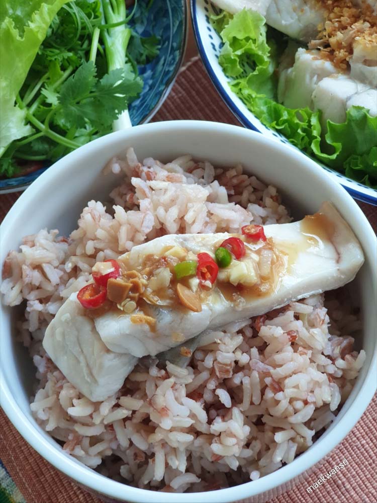 ปลากะพงลวกจิ้ม