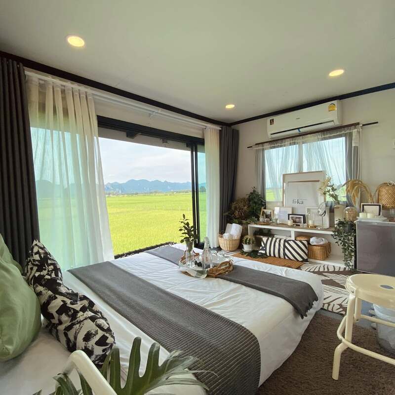 ที่พักวิวทุ่งนา 2568 บ้านระเบียงนา