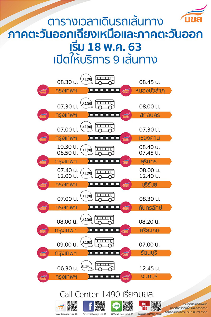 บขส. เดินรถ