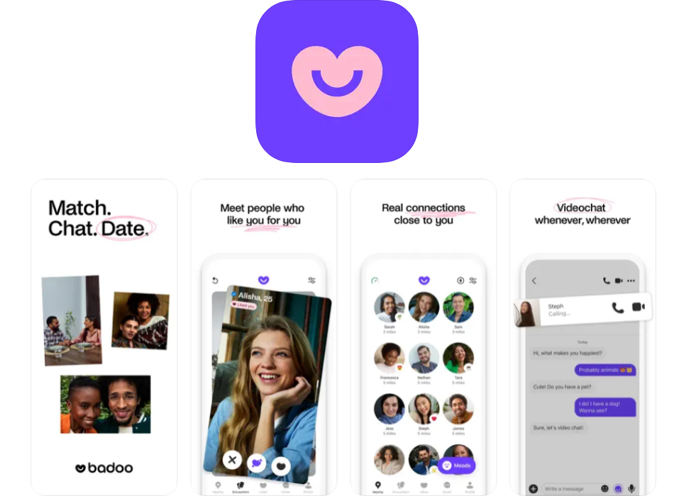 แอพหาคู่ Badoo
