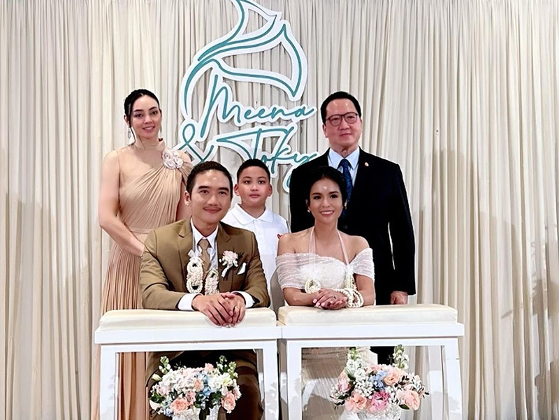 ไก่ต๊อก ณัฐพล ตูน บอดี้สแลม ตั๊ก บงกช ดาราแต่งงาน