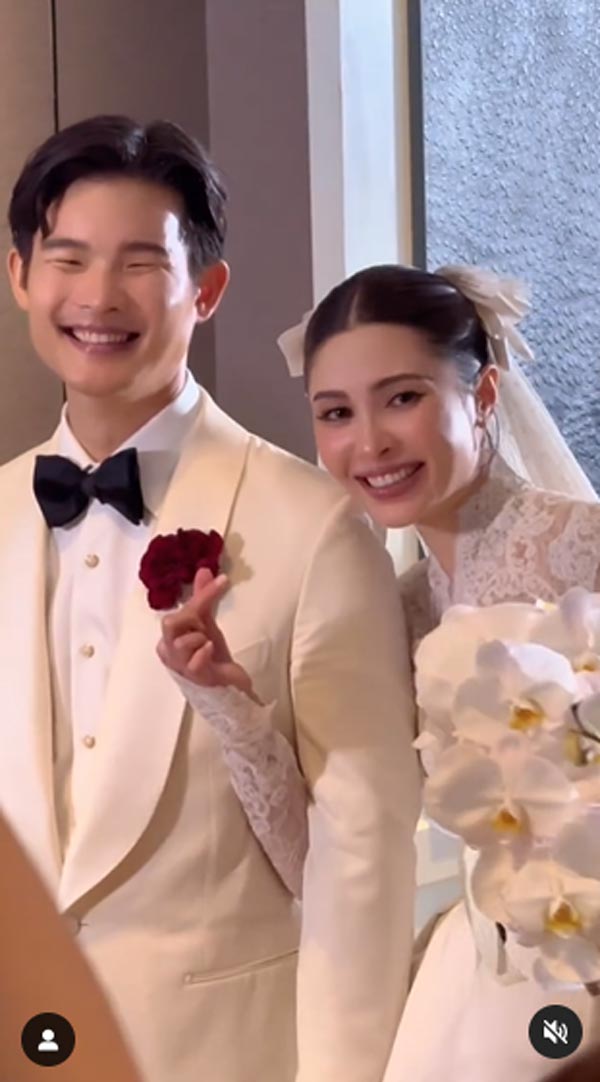 นิกกี้ นิโคล แต่งงาน