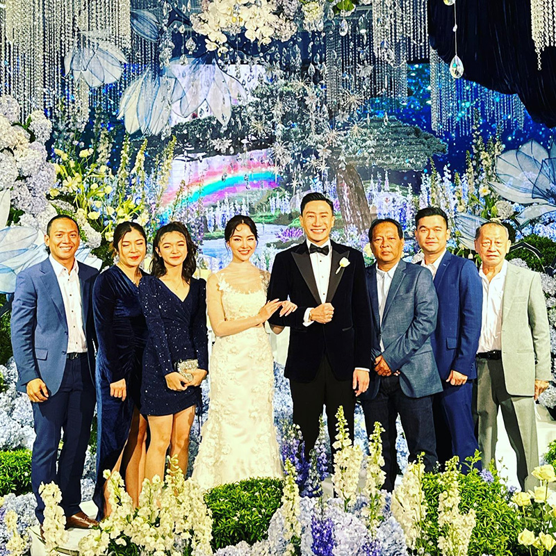 งานแต่ง พราว การัญชิดา เสี่ยโบ๊ท ฉลองแต่งงาน