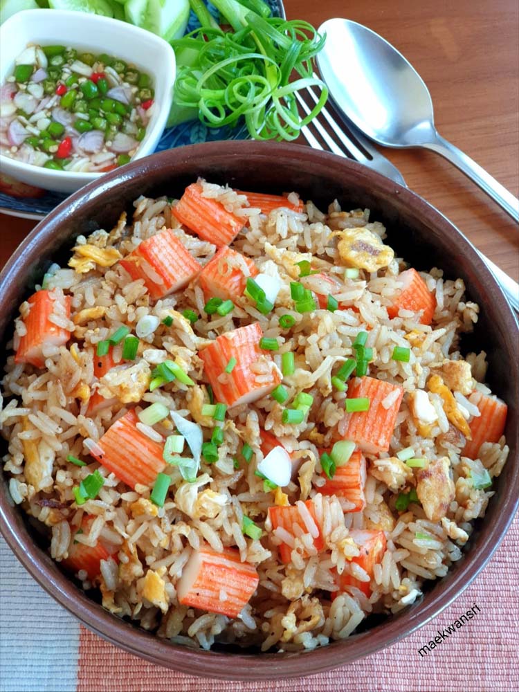 ข้าวผัดปูอัด