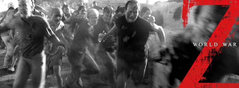 ฝูงซอมบี้ไล่ล่า จาก World War Z หนังซอมบี้ น่าดู