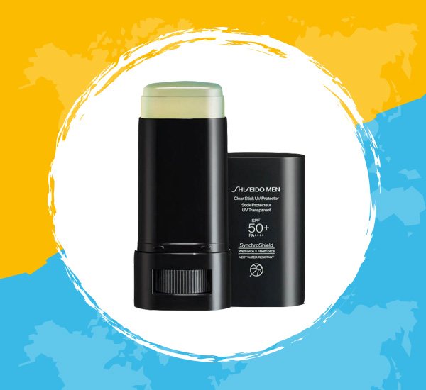 Shiseido Men Clear Stick UV Protector SPF50 PA++++ Protector solar para hombres