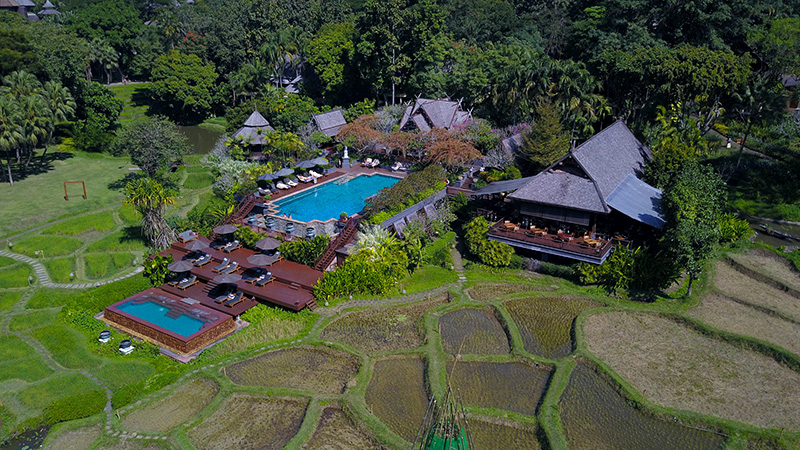 Four Seasons Resort Chiang Mai โรงแรมรางวัลกุญแจมิชลิน 3 ดอก
