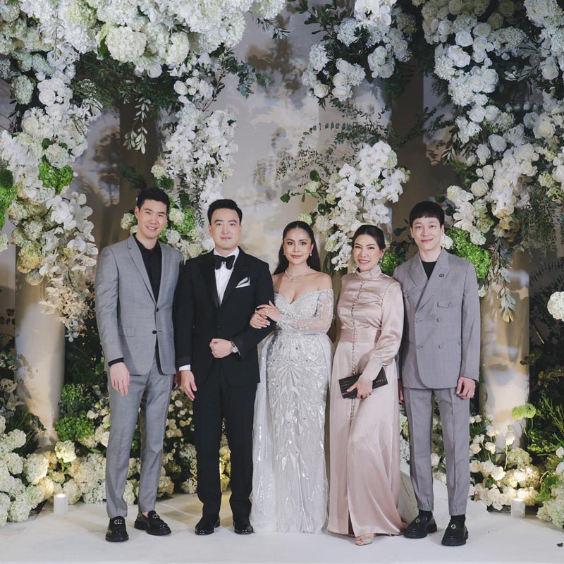 ไฮโซแป้ง พลอยวารินทร์ แต่งงาน
