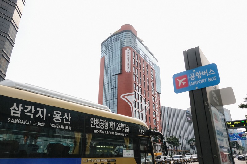 HOMES RED MYEONGDONG ที่พักใจกลางเมียงดง