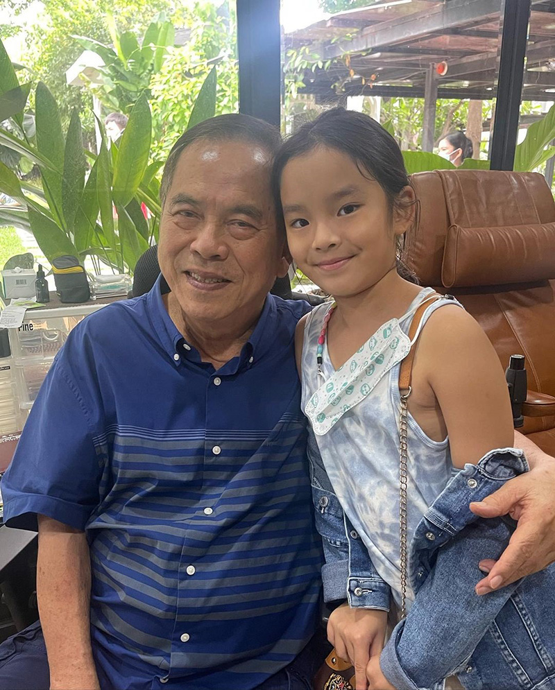 ปู่ไพวงษ์ เตชะณรงค์ พ่อสงกรานต์ ลงรูปย้อนวัยสมัยหนุ่ม วัย 25