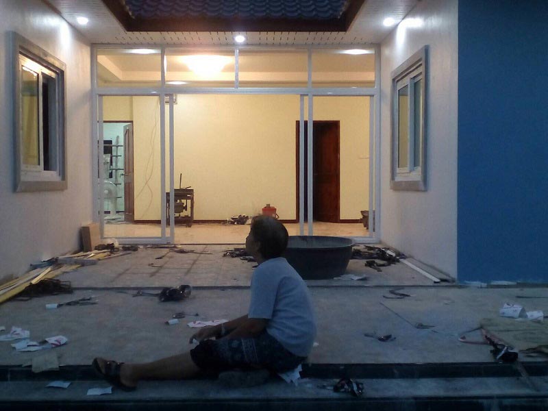 แบบบ้านชั้นเดียว 6 ห้องนอน