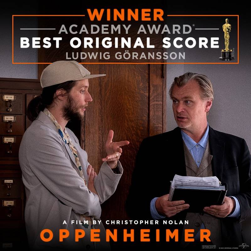 ดนตรีประกอบภาพยนตร์ยอดเยี่ย หนัง Oppenheimer