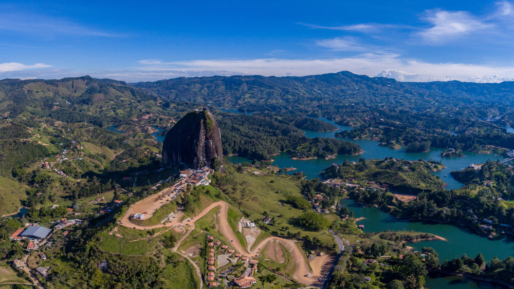 The Rock of Guatapé โคลอมเบีย