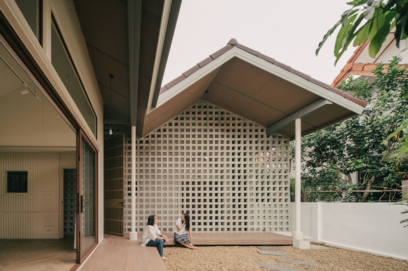 แบบบ้านชั้นเดียว สวนหน้าบ้าน