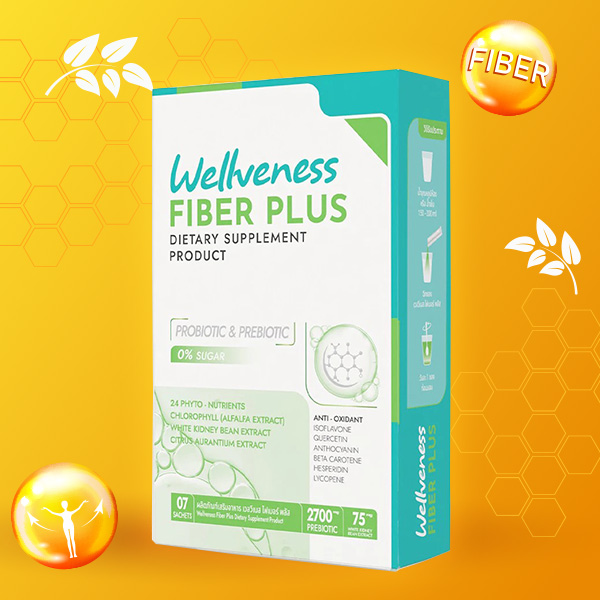 ไฟเบอร์ Wellveness FiberPlus