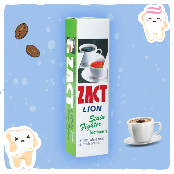 ยาสีฟันขจัดคราบ zact