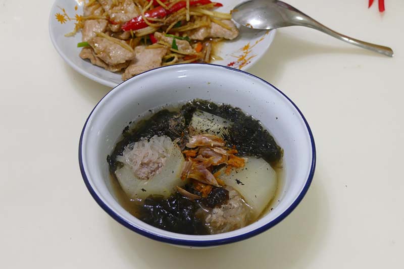 หมูผัดขิง