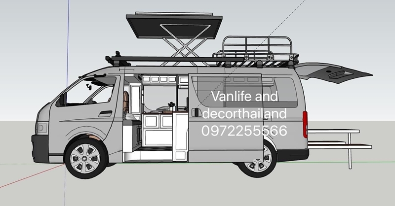 รถบ้าน Camper Van