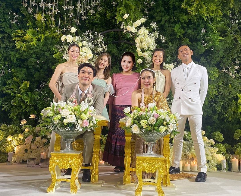 งานแต่ง จั๊กจั่น อคัมย์สิริ เค วัฒนา