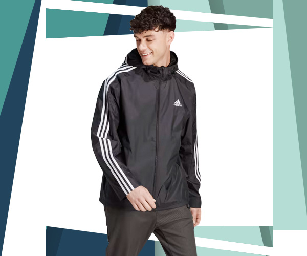 เสื้อกันหนาวผู้ชาย Adidas ESSENTIALS 3-STRIPES WOVEN WINDBREAKER