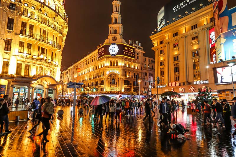 เที่ยวเซี่ยงไฮ้ Nanjing Road