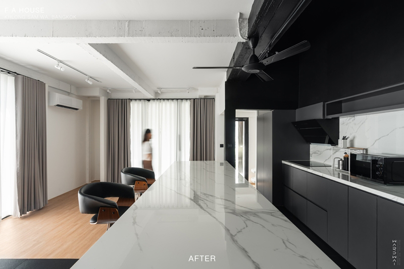 รีโนเวทบ้านเก่า 20 ปี ห้องครัว