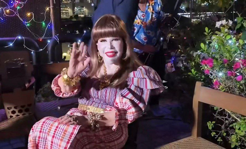 ภาพล่าสุด ไฮโซสุมณี คุณะเกษม จัดปาร์ตี้ฉลองวันเกิด 88 ปี