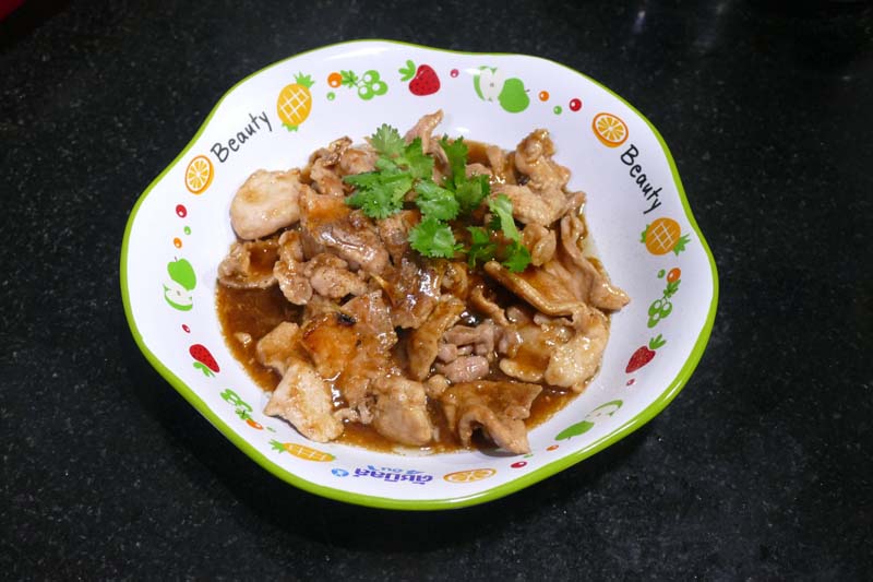 หมูผัดซอสเทอริยากิ