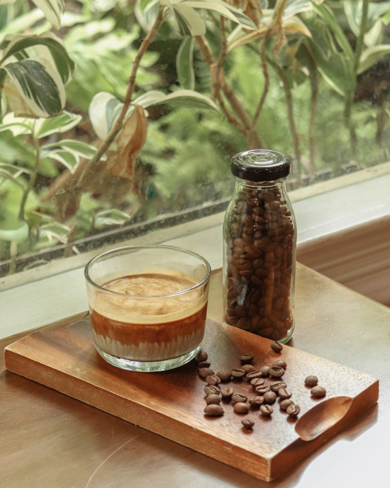 คาเฟ่แถวซาฟารีเวิลด์ Basket - coffee and croissant