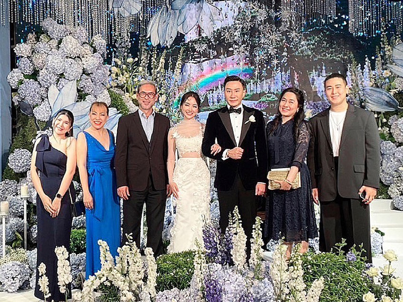 งานแต่ง พราว การัญชิดา เสี่ยโบ๊ท ฉลองแต่งงาน