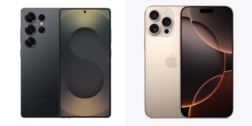 Samsung Galaxy S25 Ultra vs iPhone 16 Pro Max