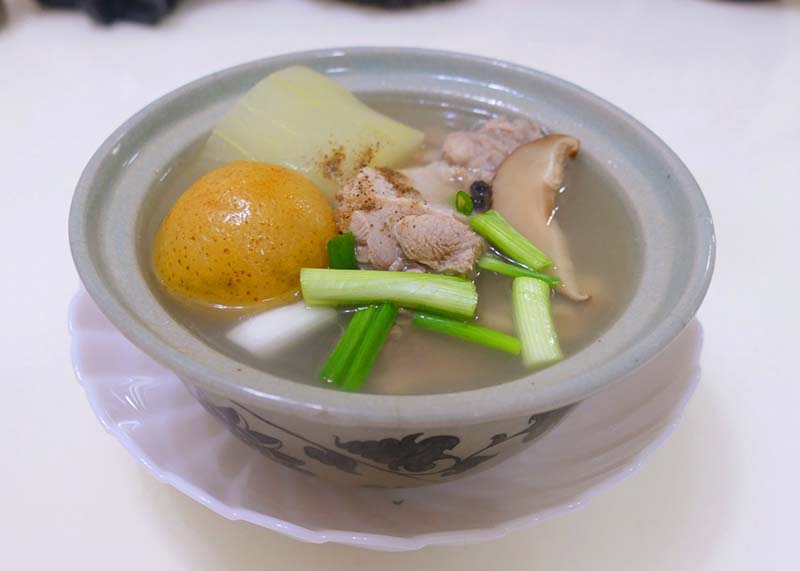 เป็ดตุ๋นฟักมะนาวดอง