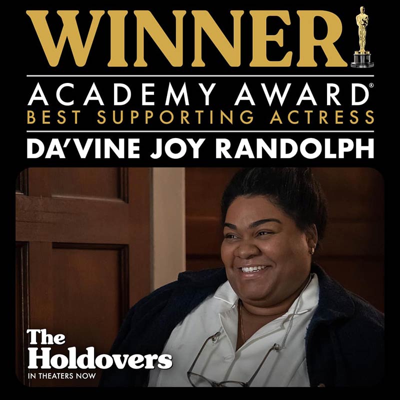 Da'Vine Joy Randolph จาก The Holdovers