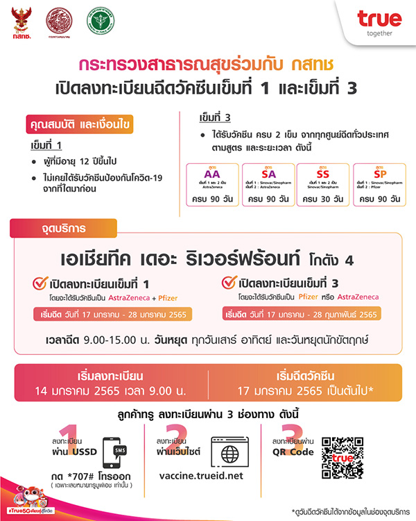 วัคซีนเข็ม 3